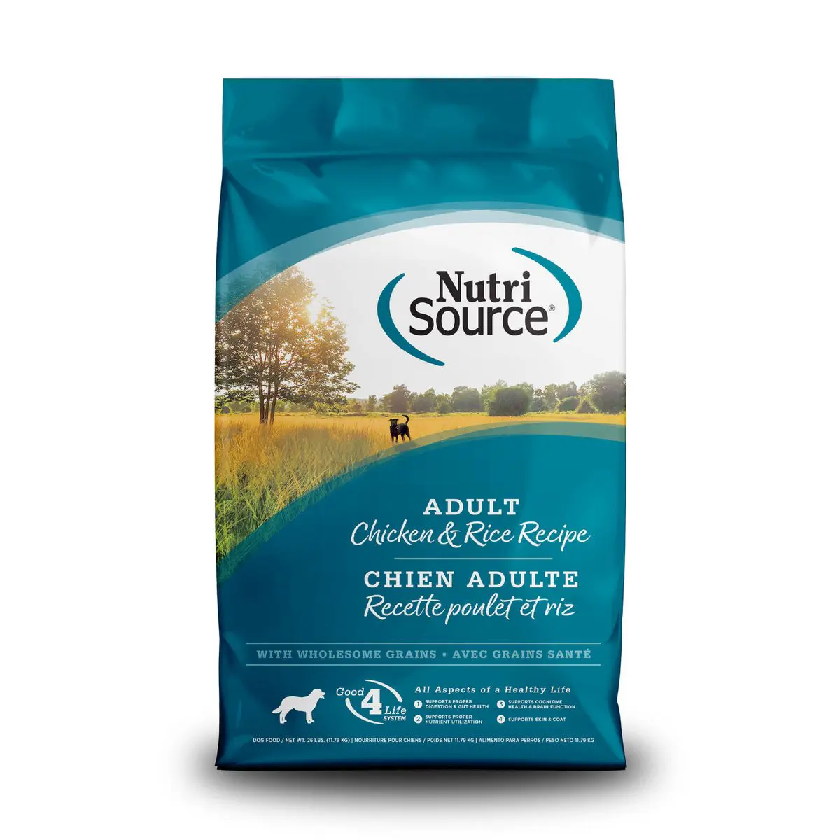 NutriSource Adulto Pollo y Arroz 12 lb