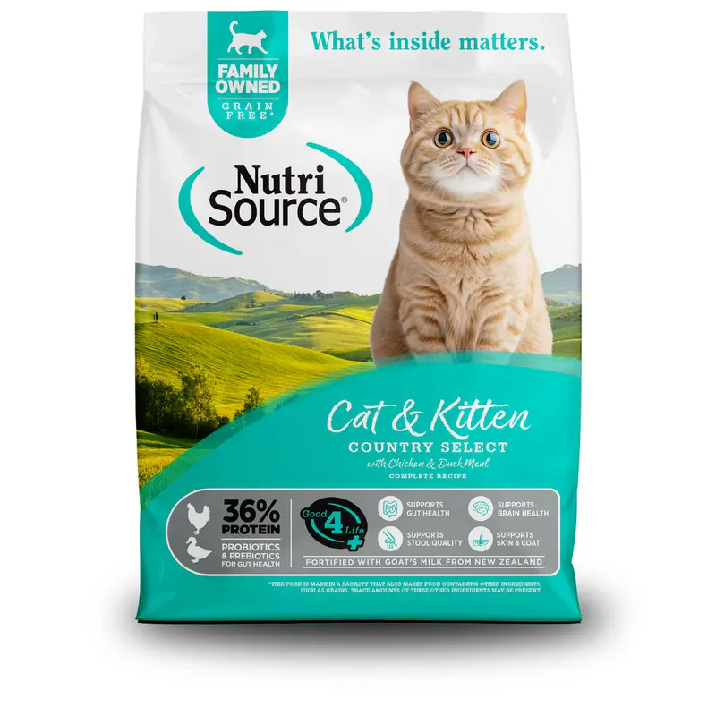 NutriSource Gato y Gatito Country Grain Free 12 lb