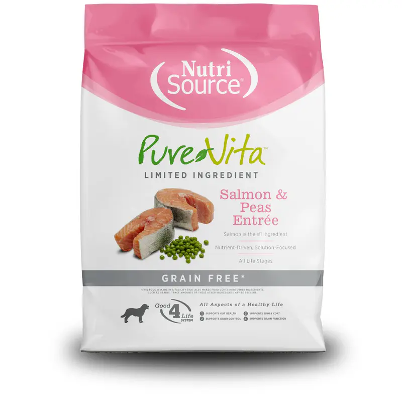 PureVita Grain Free Salmón y Arvejas 25 lb