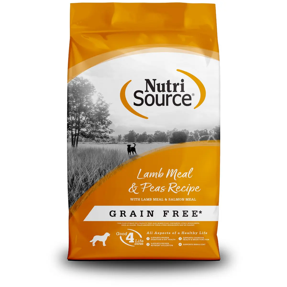 NutriSource Grain Free Cordero y Arvejas 12 lb