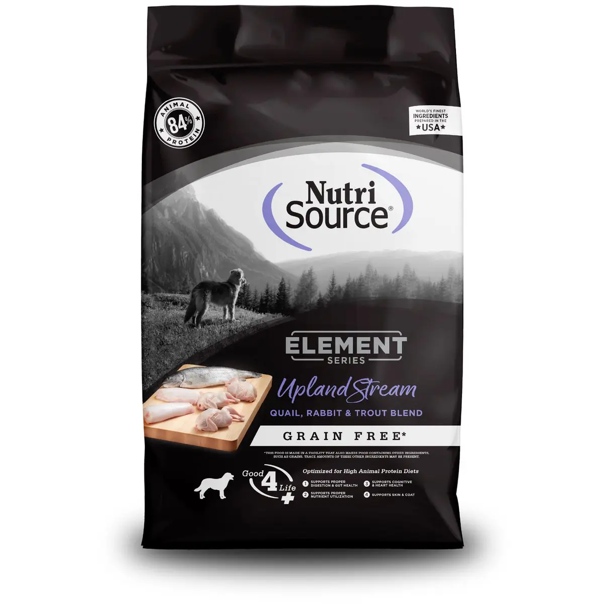 NutriSource Element Series Upland Stream Grain Free 12 lb