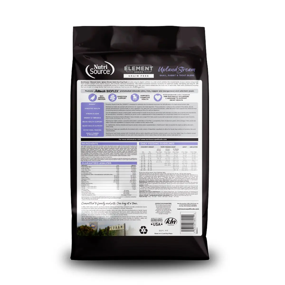 NutriSource Element Series Upland Stream Grain Free 12 lb