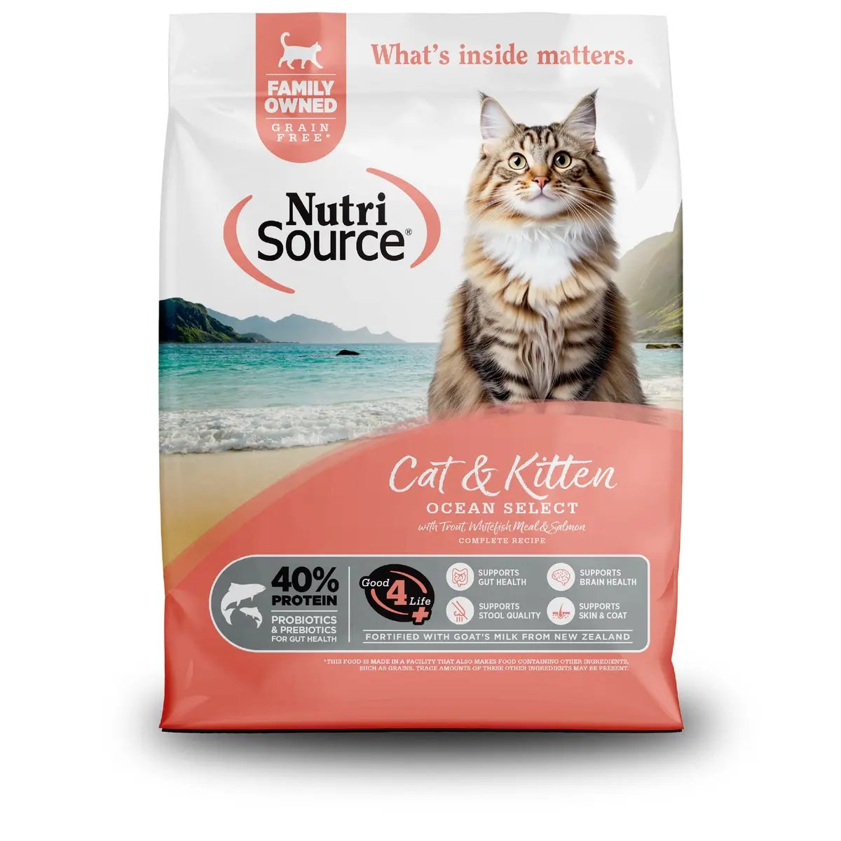NutriSource Grain Free Ocean Select para Gato 12 lb