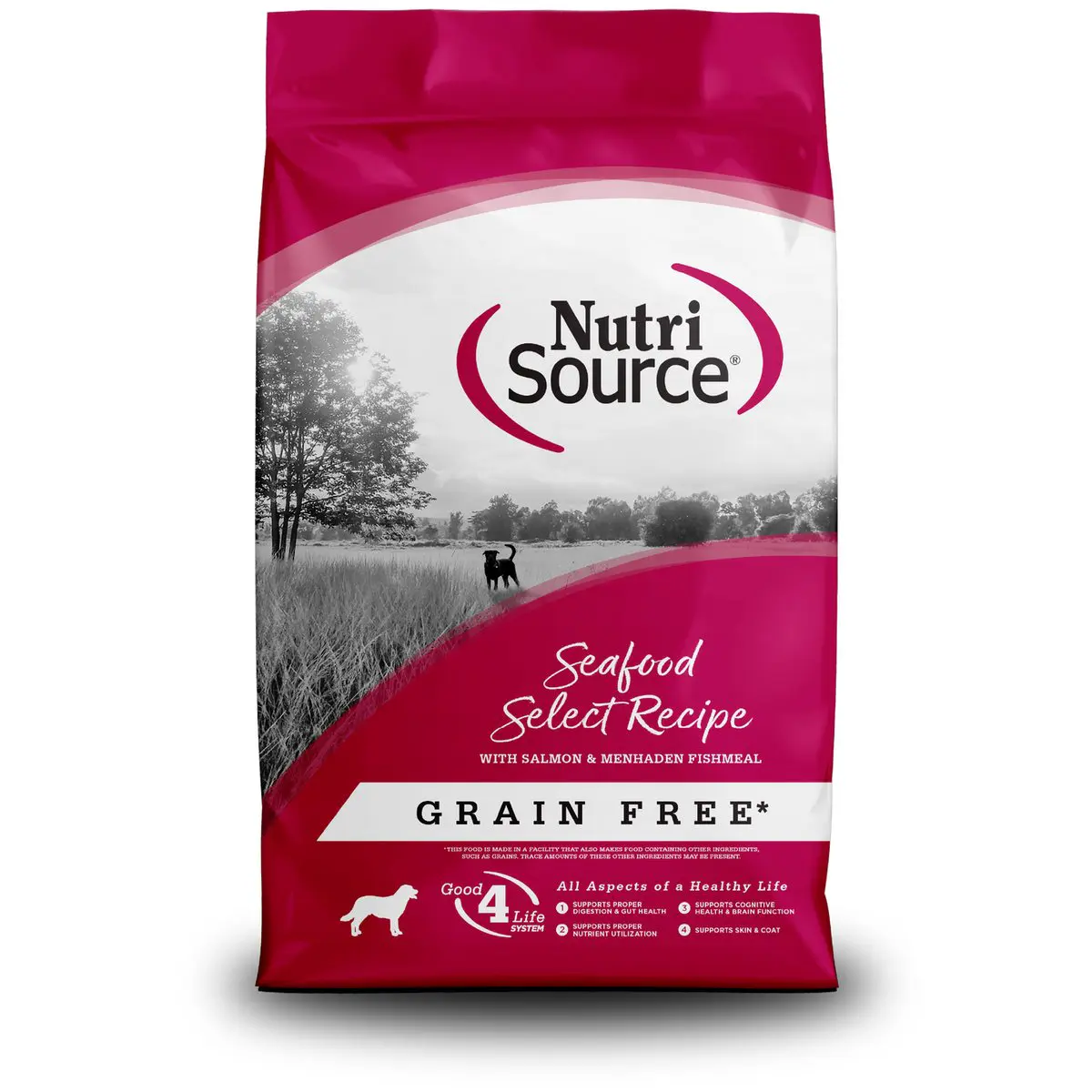 NutriSource Grain Free Seafood Select 12 lb