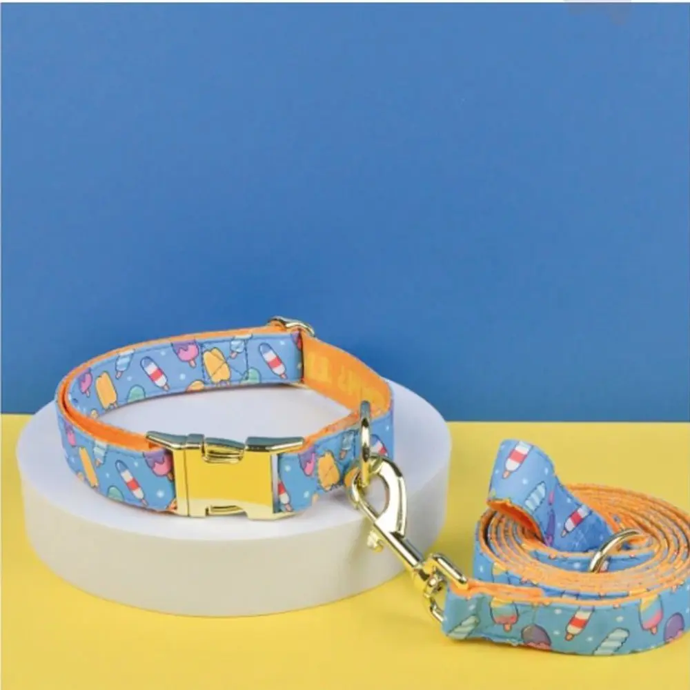Juego de collar con correa - Helado