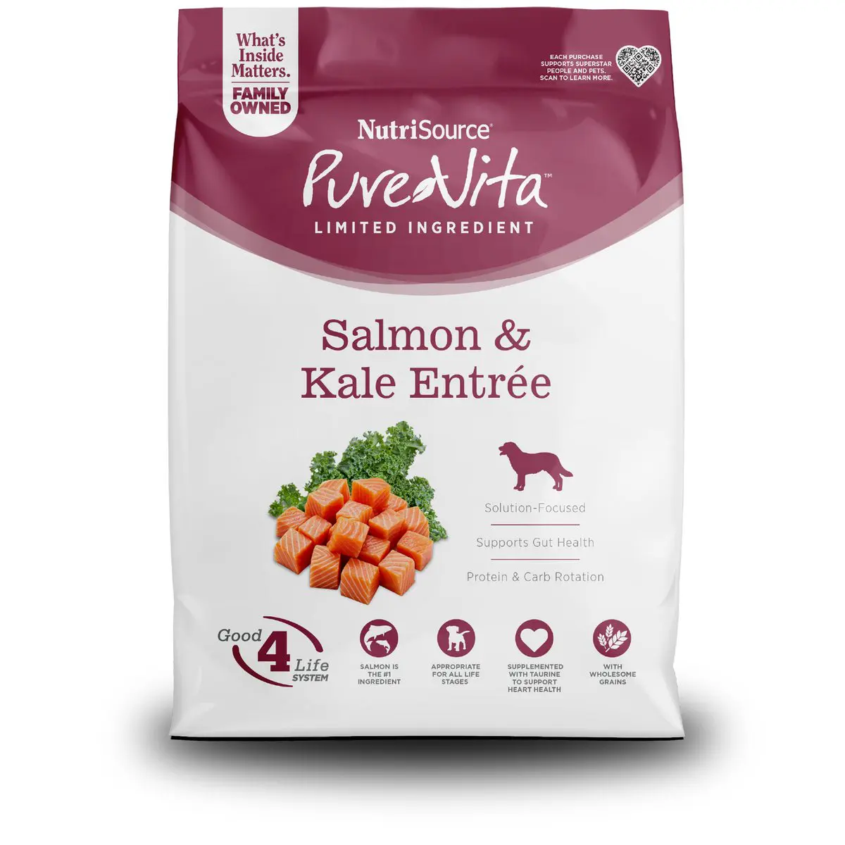 PureVita Salmón y Kale 12 lb