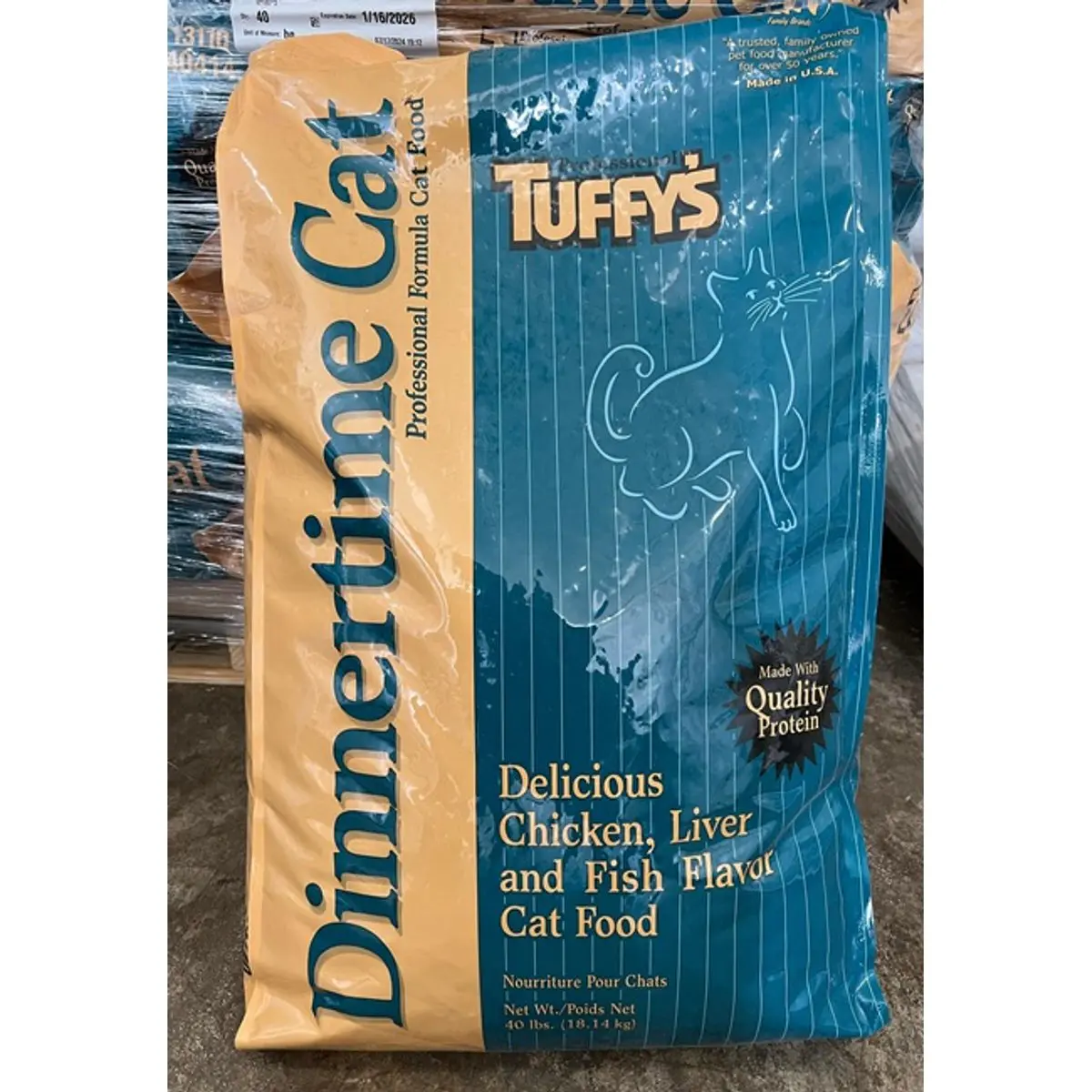 Tuffy's Dinnertime para Gato 40 lb